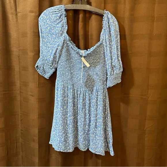 NWT Reformation Elle Mini Dress Suzette size 10 reg $218 - Picture 4 of 7